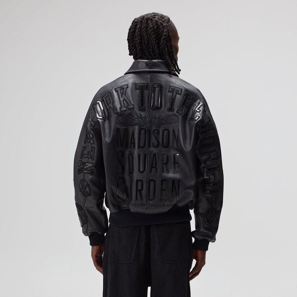 Kith & AVIREX for the New York Knicks Madison Square Garden Icon Jacket Sz Large - Picture 3 of 16